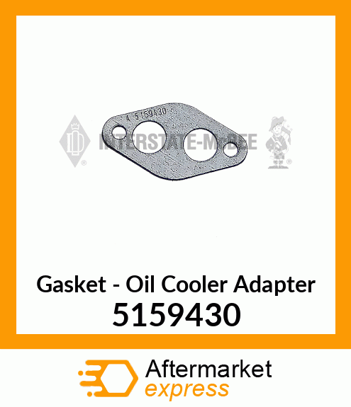 New Aftermarket GASKET, OIL CLR ADPT 5159430