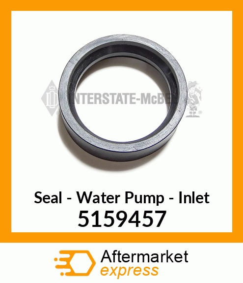New Aftermarket SEAL, WATER PUMP INLET 5159457