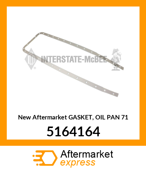 New Aftermarket GASKET, OIL PAN 71 5164164