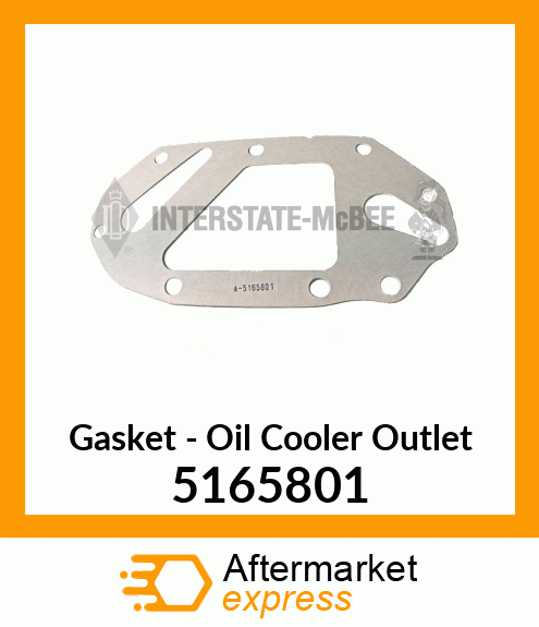 New Aftermarket GASKET, OIL COOLER OUTLET 5165801