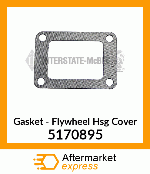 New Aftermarket GASKET, FLYWHEEL HSG CVR 5170895