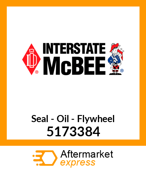 New Aftermarket SEAL, FLYWHEEL OIL 5173384