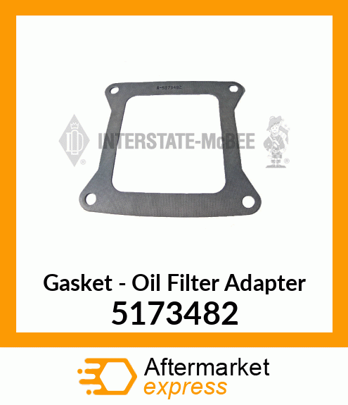 New Aftermarket GASKET, OIL FLTR ADAPT 5173482