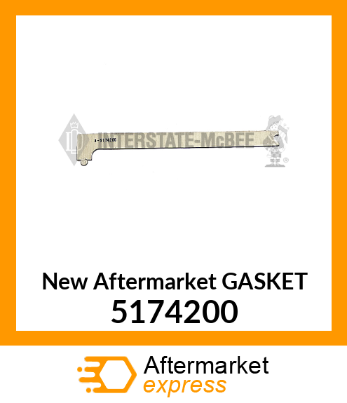 New Aftermarket GASKET 5174200