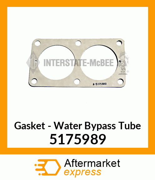 New Aftermarket GASKET, WTR BYPASS TUBE 5175989