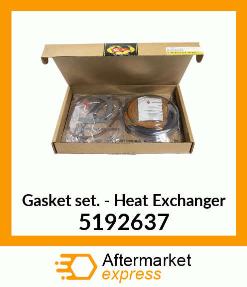 New Aftermarket GASKET SET, HEAT EX O/H 5192637