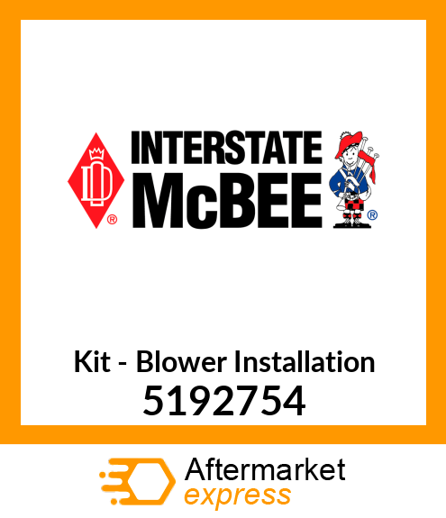 New Aftermarket KIT, BLOWER INSTALLATION 5192754