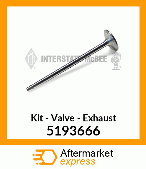 New Aftermarket VALVE KIT, EX 5193666