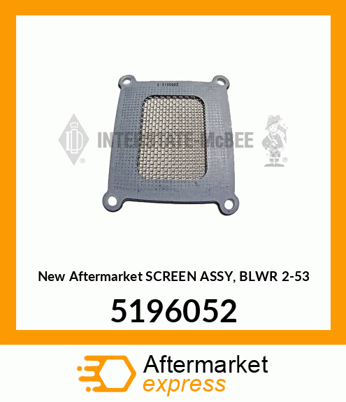 New Aftermarket SCREEN ASSY, BLWR 2-53 5196052