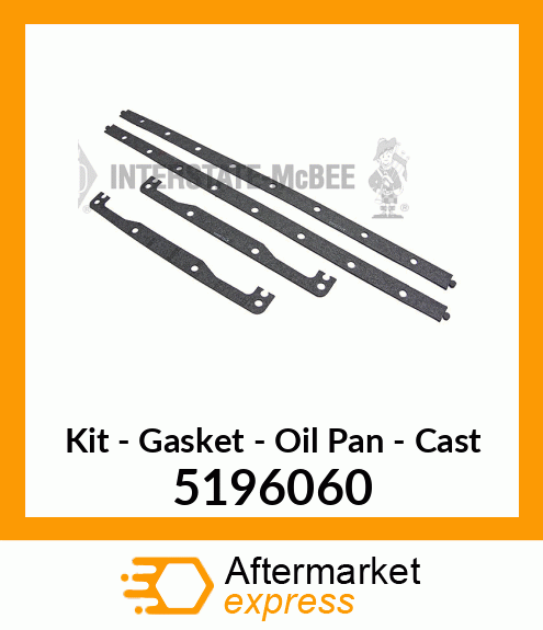 New Aftermarket GASKET, OIL PAN 5196060