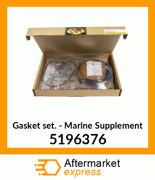 New Aftermarket GASKET SET, MARINE 6-8V7 5196376