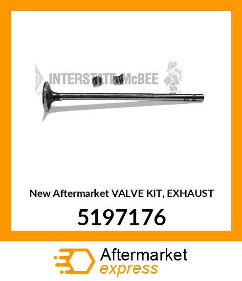 New Aftermarket VALVE KIT, EXHAUST 5197176