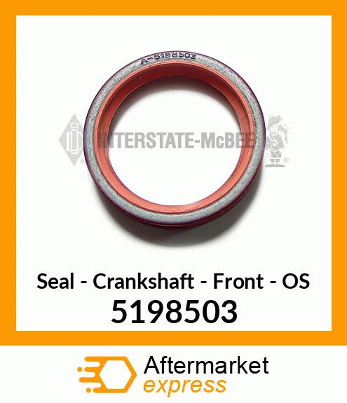 New Aftermarket SEAL, FRONT CRANK, OS 5198503