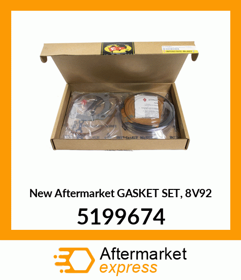 New Aftermarket GASKET SET, 8V92 5199674