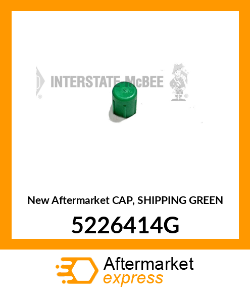 New Aftermarket CAP, SHIPPING GREEN 5226414G