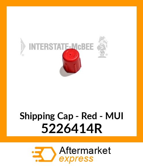 New Aftermarket CAP, SHIPPING RED 5226414R