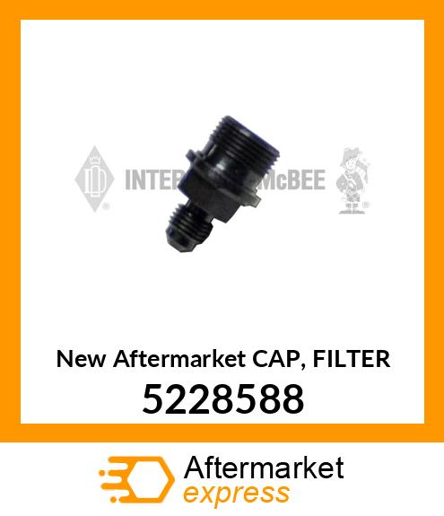 New Aftermarket CAP, FILTER 5228588