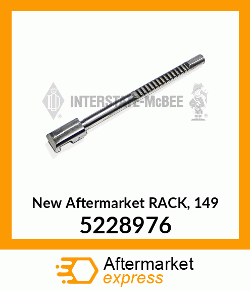 New Aftermarket RACK, 149 5228976