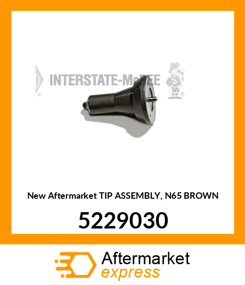 New Aftermarket TIP ASSEMBLY, N65 BROWN 5229030