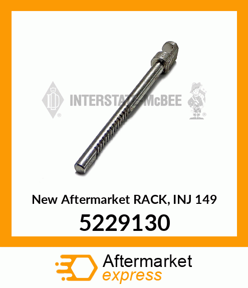 New Aftermarket RACK, INJ 149 5229130
