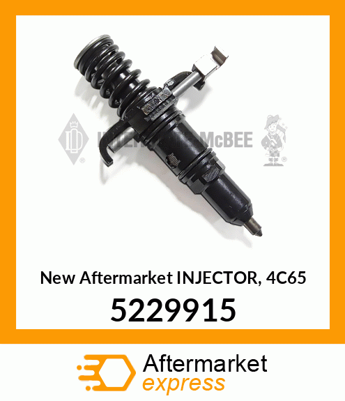 New Aftermarket INJECTOR, 4C65 5229915