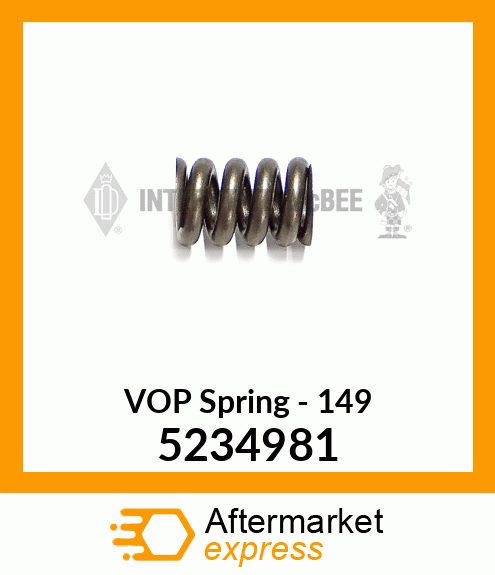 New Aftermarket SPRING, INJ. VLV 5234981