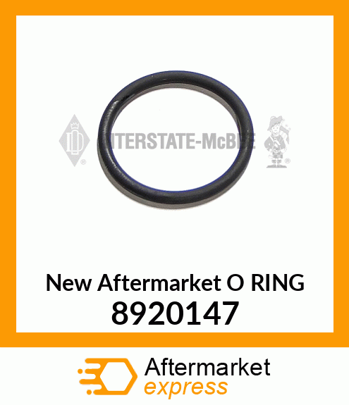 New Aftermarket O RING 8920147