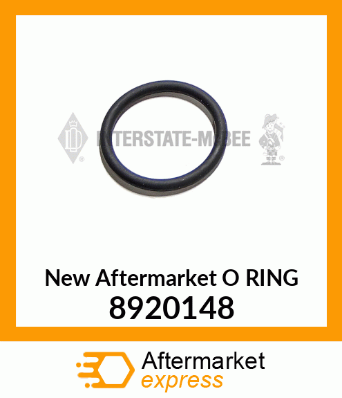 New Aftermarket O RING 8920148