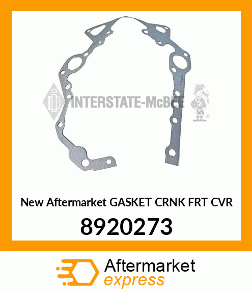 New Aftermarket GASKET CRNK FRT CVR 8920273