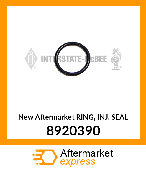 New Aftermarket RING, INJ. SEAL 8920390
