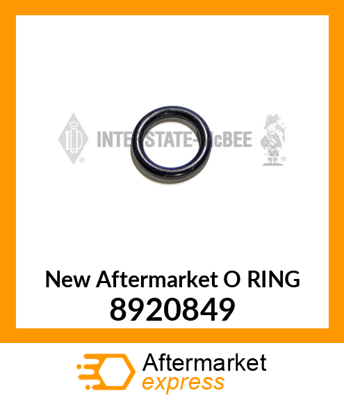 New Aftermarket O RING 8920849