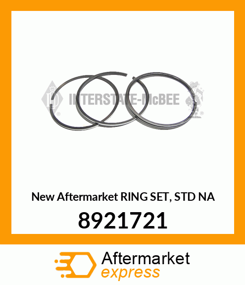 New Aftermarket RING SET, STD NA 8921721