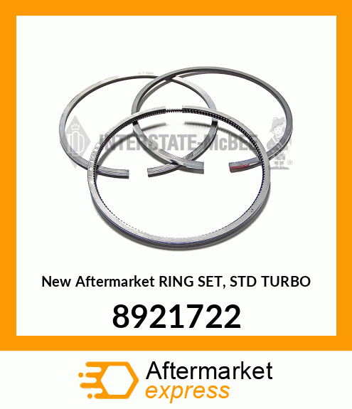 New Aftermarket RING SET, STD TURBO 8921722