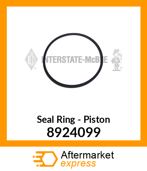 New Aftermarket SEAL RING, PISTON X-HEAD 8924099