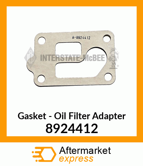 New Aftermarket GASKET OIL FILTER ADAPTER 8924412