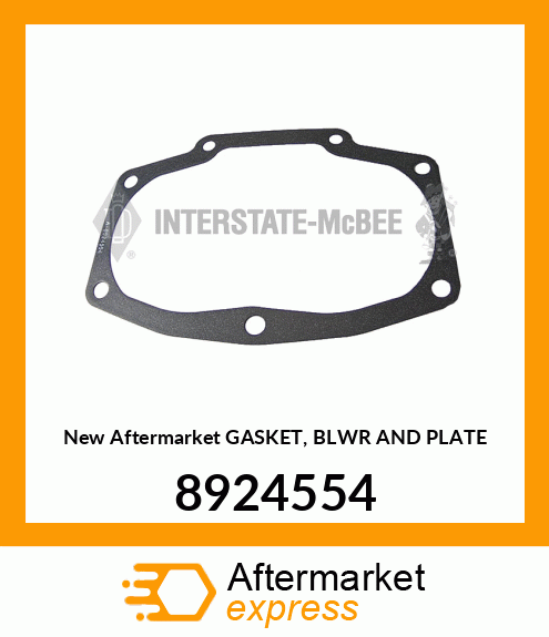 New Aftermarket GASKET, BLWR AND PLATE 8924554