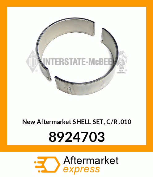 New Aftermarket SHELL SET, C/R .010 8924703