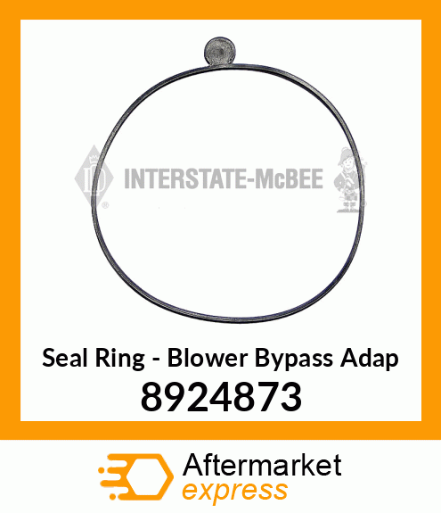 New Aftermarket SEAL RING, BLVR BP ADAPT. 8924873