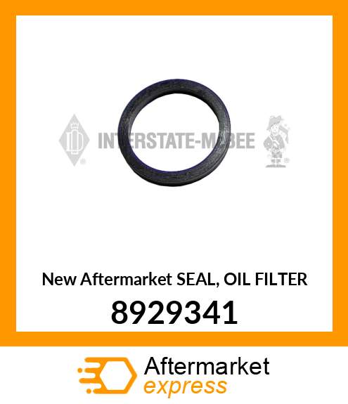 New Aftermarket SEAL, OIL FILTER 8929341