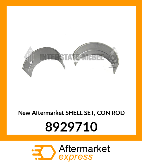 New Aftermarket SHELL SET, CON ROD 8929710
