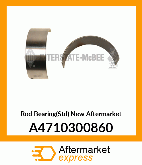 Rod Bearing(Std) New Aftermarket A4710300860