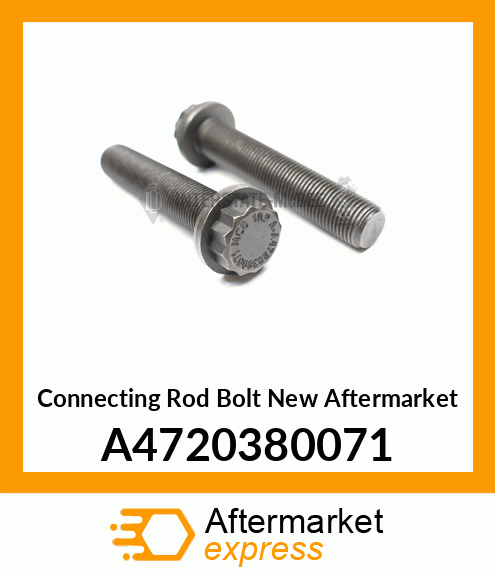 Connecting Rod Bolt New Aftermarket A4720380071
