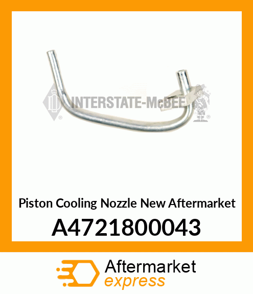 Piston Cooling Nozzle New Aftermarket A4721800043
