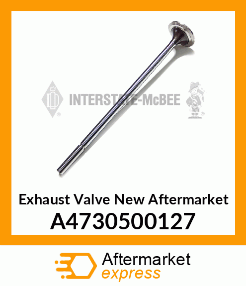 Exhaust Valve New Aftermarket A4730500127
