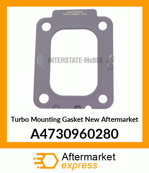 Turbo Mounting Gasket New Aftermarket A4730960280