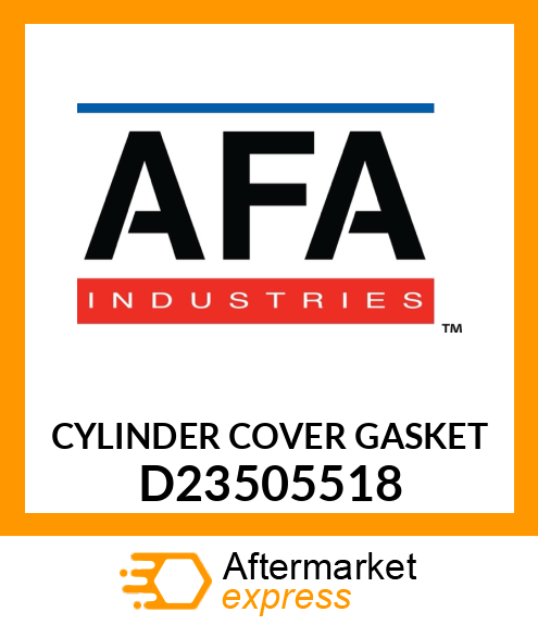 CYLINDER COVER GASKET D23505518