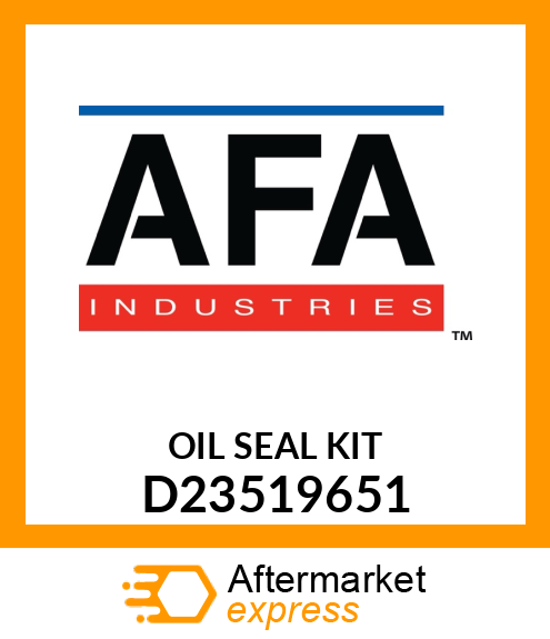 OIL SEAL KIT D23519651