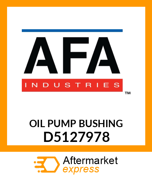 OIL PUMP BUSHING D5127978