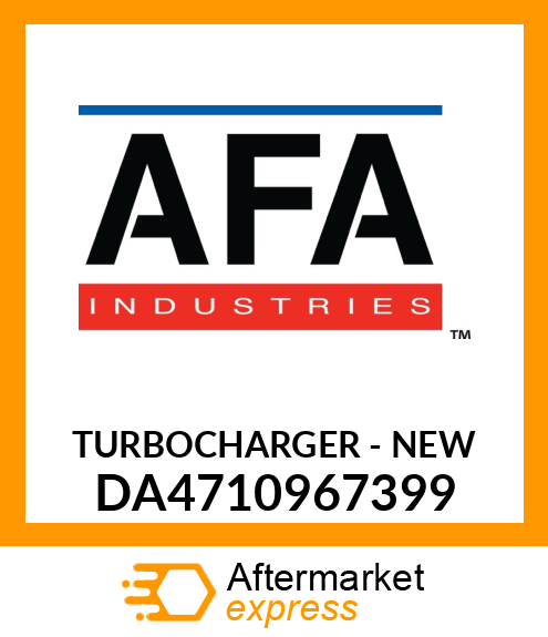 TURBOCHARGER - NEW DA4710967399