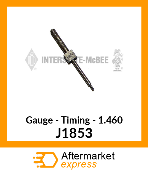 New Aftermarket INJ TIMING GAGE 1.460 J1853